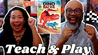 Make prehistoric wagers in Dino Racer! | Teach & Play