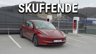 Ladetest av Model 3 Bakhjulsdrift (Standard / LFP)