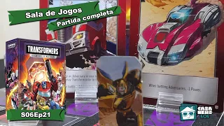 Transformers: Deck-Building Game (Renegade Game Studios) - Partida Completa | Casa NERD lol