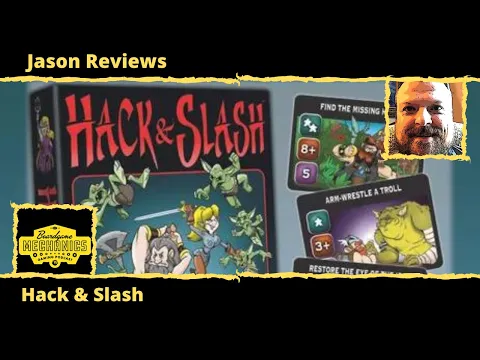 Jason's Board Game Diagnostics of Hack & Slash