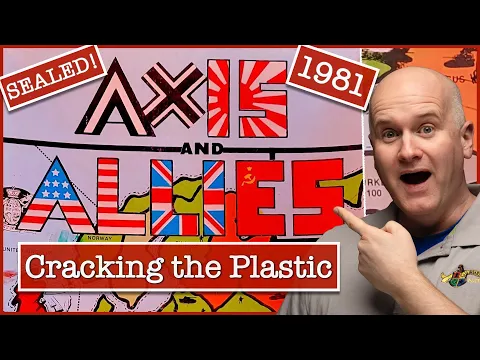 Rare Sealed!! Axis & Allies Nova Games from 1981 - Unboxing