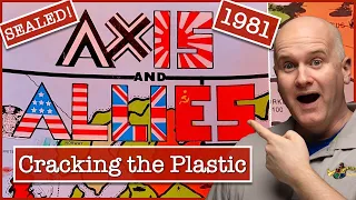 Rare Sealed!! Axis & Allies Nova Games from 1981 - Unboxing