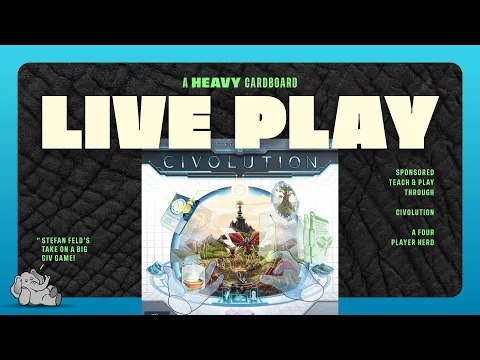Civolution - 4p Teaching & Play-through by Heavy Cardboard