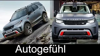 Land Rover Discovery SVX new rugged offroad version - Autogefühl