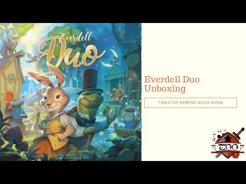Everdell Duo Board Game Unboxing