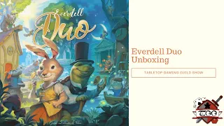 Everdell Duo Board Game Unboxing