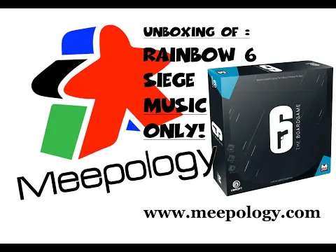 Unboxing: Rainbow 6 siege - music only.