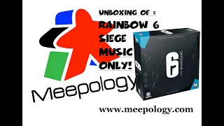 Unboxing: Rainbow 6 siege - music only.