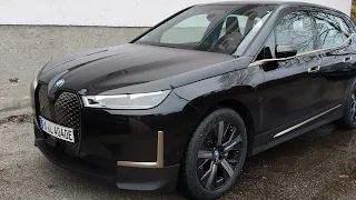 (live) BMW iX 40 - 130 km/h range and charging test
