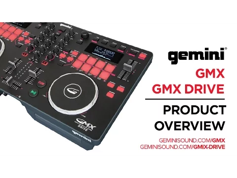 Product video thumbnail for Gemini GMX Drive Multi Format Media DJ Controller