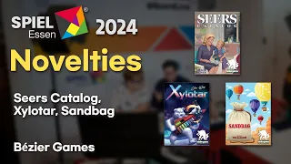 Essen Spiel 2024 Novelties - Bézier Games
