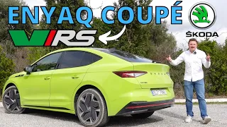 HURTIGERE OG SMUKKERE END NOGENSINDE FØR! Skoda Enyaq Coupe RS Præsentation