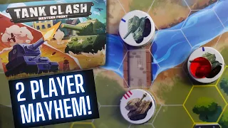 How to play Tank Clash - Western Front a 2 player board game!