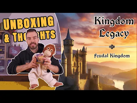 Kingdom Legacy: Feudal Kingdom | Unboxing & Thoughts | Mini Legacy Card Game