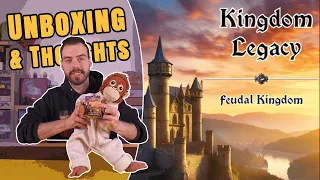 Kingdom Legacy: Feudal Kingdom | Unboxing & Thoughts | Mini Legacy Card Game