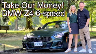 6-cylinder manual...get it while you can!  // 2025 BMW Z4 review