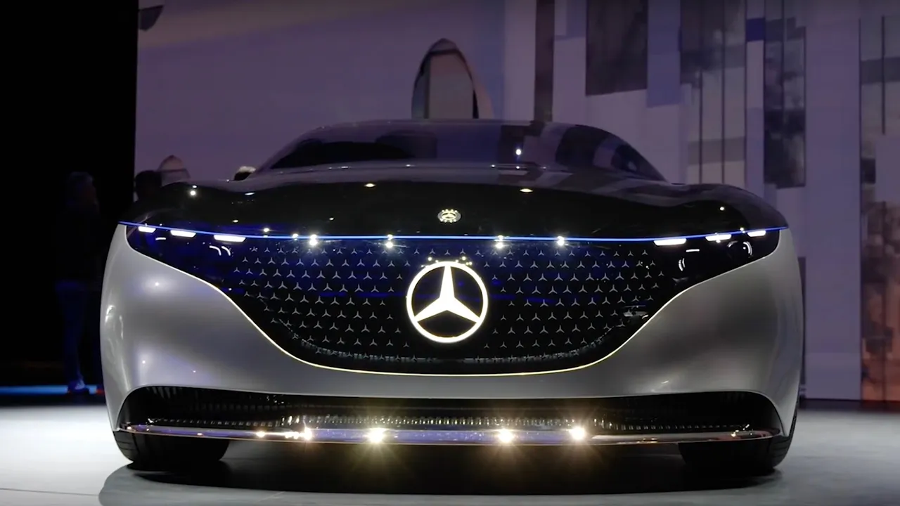 Future Mercedes S-Class with Nico Rosberg