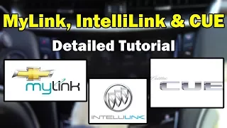 2018 Chevy MyLink | Buick/GMC IntelliLink | Cadillac CUE - Detailed Tutorial: Tech Help