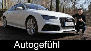 2016/2015 Audi RS7 Facelift quattro test drive full REVIEW 560 hp - Autogefühl