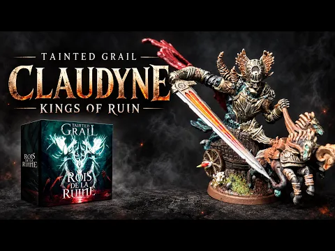 I Painted Claudyne from Tainted Grail: Kings of Ruin #lotusthalia #taintedgrail