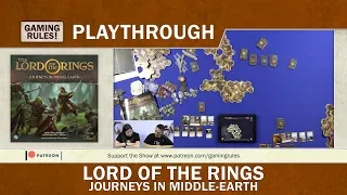 Lord of the Rings - Journeys in Middle-Earth - Unboxing and Playthrough