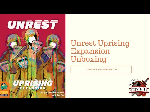 Unrest Uprising Expansion Unboxing