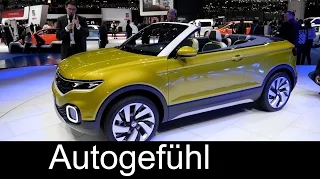 Volkswagen T-Cross Breeze VW Polo SUV convertible Cabriolet concept REVIEW