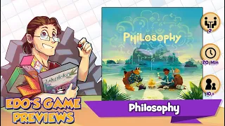 Edo's Philosophy Review (KS Preview)