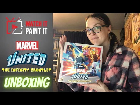 Marvel United : The Infinity Gauntlet - Unboxing & Miniature Review