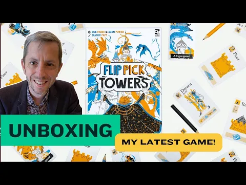 My newest design FLIP PICK TOWERS - a first look!