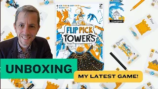 My newest design FLIP PICK TOWERS - a first look!