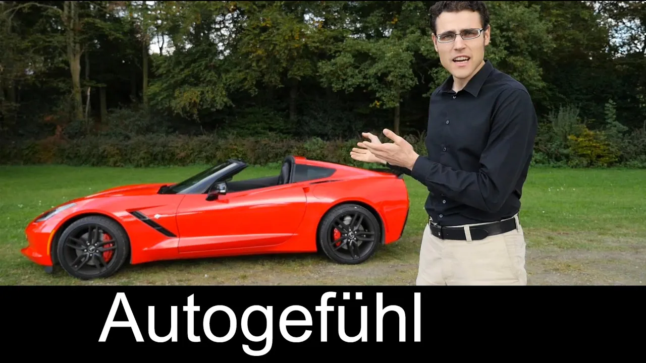 Chevrolet Corvette C7 Stingray REVIEW test drive of Coupé targa hardtop version