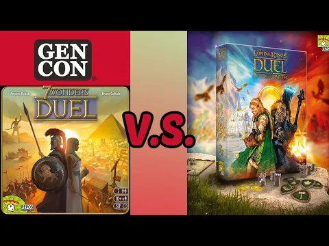 Lord of the Rings Duel for Middle Earth V.S 7 Wonders Duel!