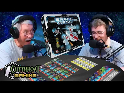Space Base Board Game Playthrough | Cutthroat Dice Combos Explode