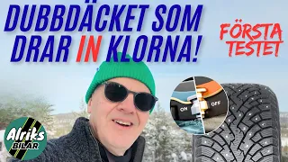 Test: Dubbdäck. Dubbdäcket som kan dra in klorna! Första testet.