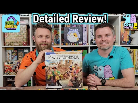 Encyclopedia - Detailed Review! Holy Grail Games | Hard 2 Master #boardgames #boardgamereview