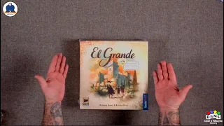 UNBOXING EL GRANDE (New Edition 2023) - Board Game - #indabox
