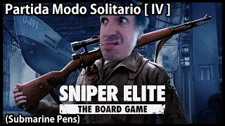 Sniper Elite: El juego de mesa [Submarine Pens] | Partida Solitario [IV]