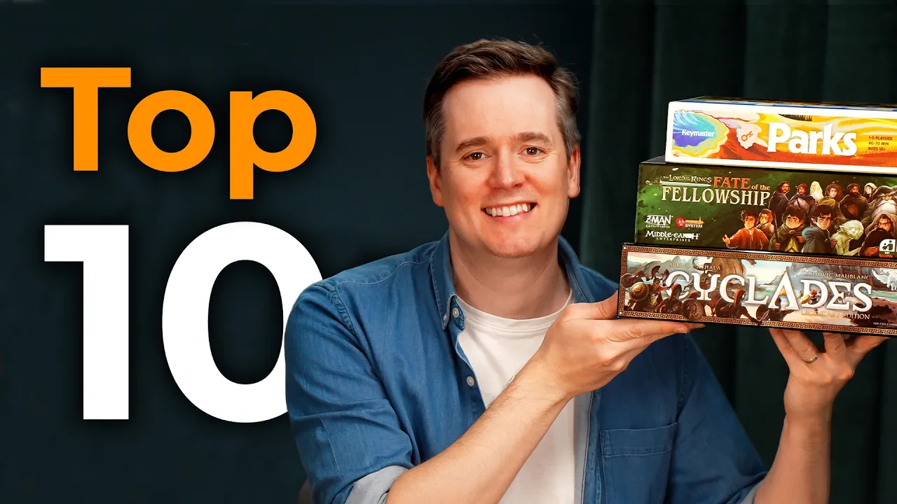 Top 10 Board Games of 2025