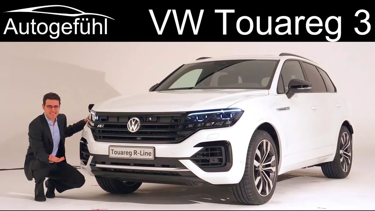 All-new VW Touareg 3 REVIEW 2019 2018 Volkswagen Touareg R-Line, Atmosphere, Elegance - Autogefühl