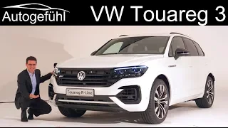 All-new VW Touareg 3 REVIEW 2019 2018 Volkswagen Touareg R-Line, Atmosphere, Elegance - Autogefühl