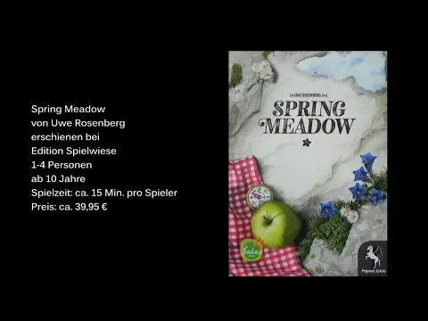 Spring Meadow von Uwe Rosenberg - Review / Test - Die Brettspieltester