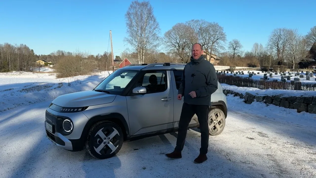 Test av Hyundai Inster - mye utstyr for penga