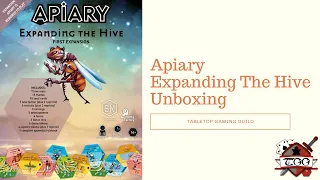 Apiary Expanding The Hive Expansion Board Game Unboxing