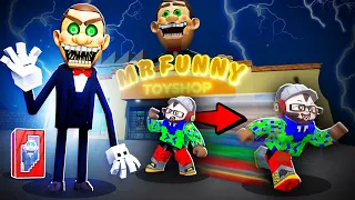 Escape Mr. Funny&#39;s Toy Shop in ROBLOX!  a Huggy Wuggy Goosebumps Ripoff but it&#39;s AMAZING!! (FGTeeV)
