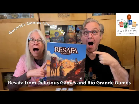 Garrett's Games Reviews: Resafa from Delicious Games and Rio Grande Games