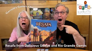 Garrett's Games Reviews: Resafa from Delicious Games and Rio Grande Games