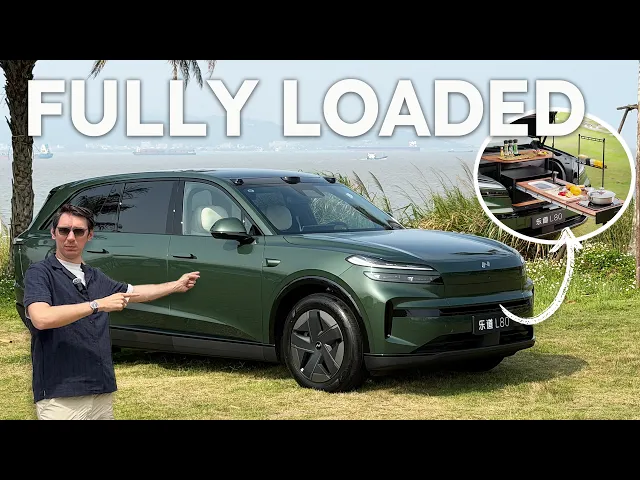ONVO L80 First Look: An EV that comes with its own KITCHEN!
