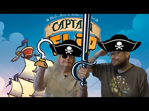 Captain Flip | How to Play with Game Play | Tom and Mom Play Board Games