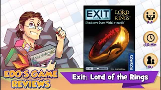 Edo's Exit: The Game - Lord of the Rings: Shadows over Middle Earth